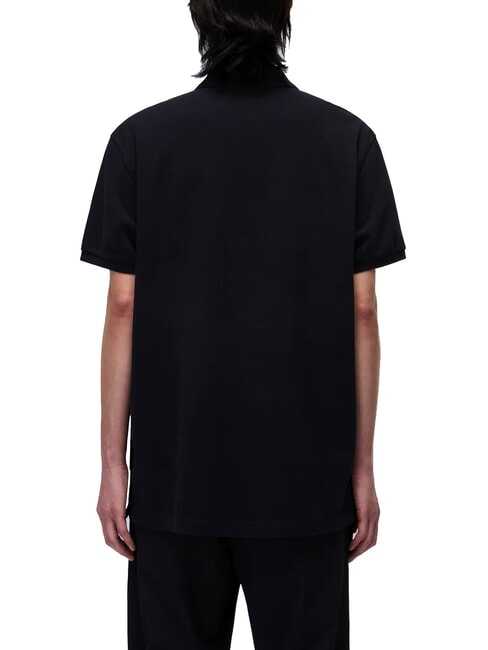 E-CLANIS Camisa polo de algod&oacute;n belleza negra - camisa polo