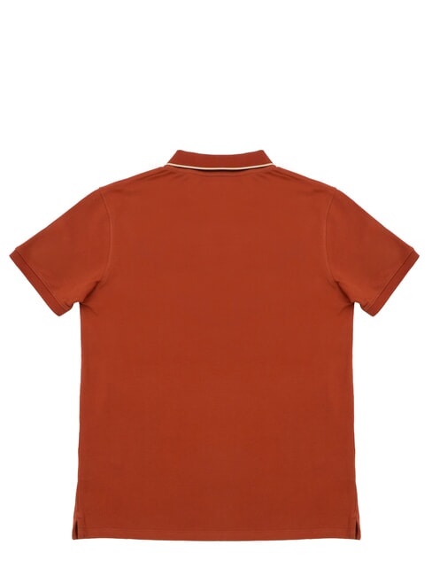 MILLERS RIVER Camisa polo de algod&oacute;n henna quemada - camisa polo