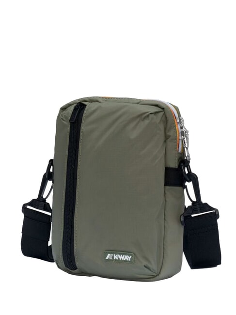 BARBITON Bolsa de nailon liquen verde - Bandoleras Hombre