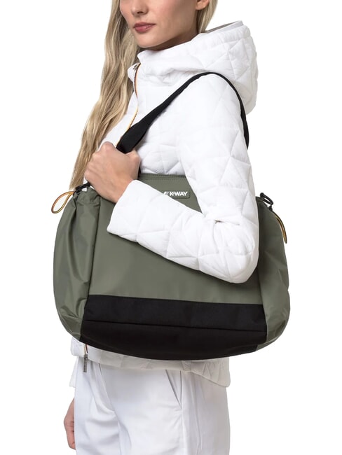 AISY Bolso de hombro, con correa para el hombro liquen verde - Bolsos Mujer