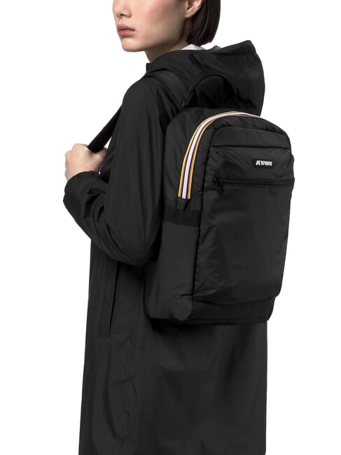 MID LAON Mochila de nailon repelente al agua negro tambi&eacute;n - Mochilas Escuela & Tiempo Libre