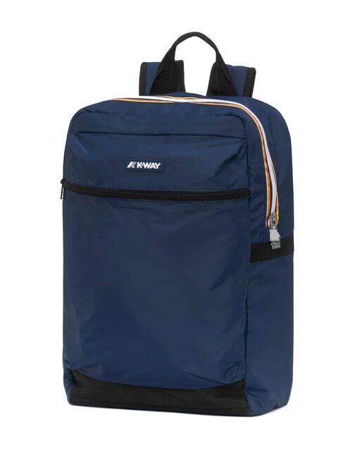 LAON Mochila de nailon insignia azul - Mochilas Escuela & Tiempo Libre