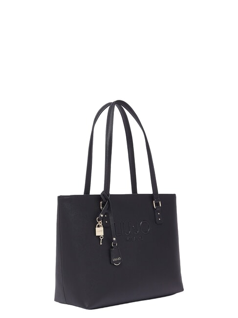 HALONA Bolso grande con dije NEGRO - Bolsos Mujer