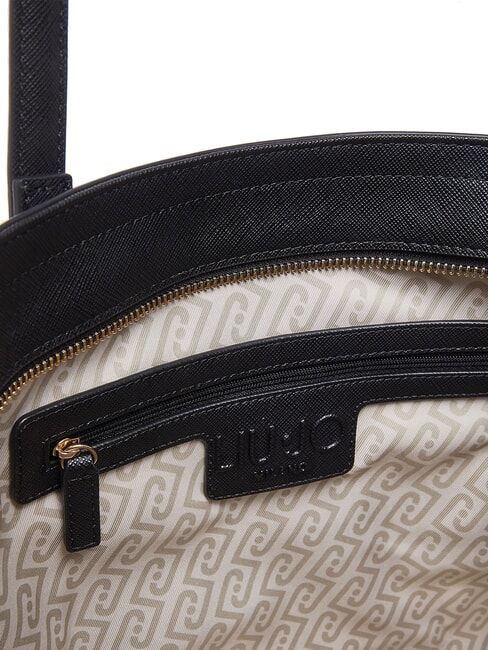 HALONA Bolso grande con dije NEGRO - Bolsos Mujer