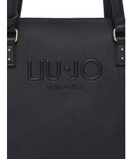 LIUJO HALONA Bolso grande con dije NEGRO - Bolsos Mujer - 5