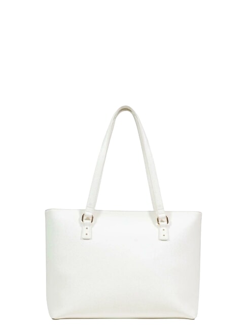 HALONA Bolso grande con dije crema - Bolsos Mujer