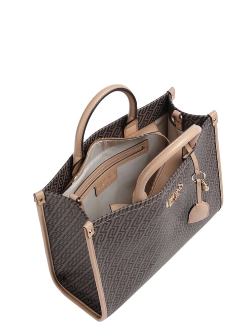 RIDHI Bolso de mano, con bandolera marr&oacute;n oscuro/polvo oscuro - Bolsos Mujer