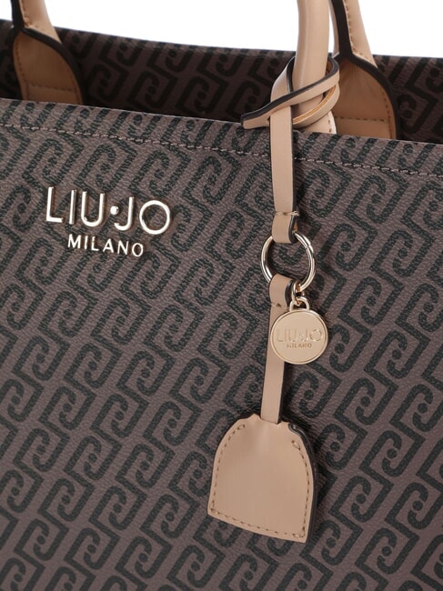 RIDHI Bolso de mano, con bandolera marr&oacute;n oscuro/polvo oscuro - Bolsos Mujer