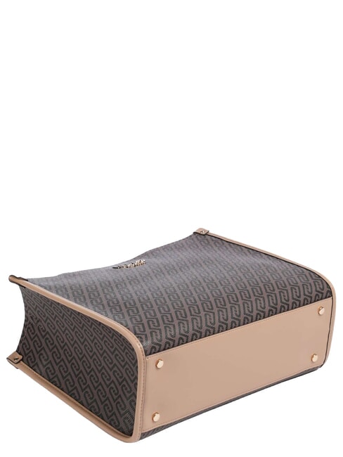 RIDHI Bolso de mano, con bandolera marr&oacute;n oscuro/polvo oscuro - Bolsos Mujer