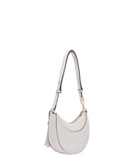 LIUJO CIRRY Bolso de hombro mediano con charm crema - Bolsos Mujer - 2