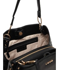 LIUJO CIRRY Bolso de hombro, doble asa NEGRO - Bolsos Mujer - 6
