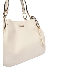 LIUJO CIRRY Bolso de hombro, doble asa crema - Bolsos Mujer - 5