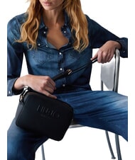 LIUJO HALONA Bolso de hombro mediano con logotipo NEGRO - Bolsos Mujer - 7