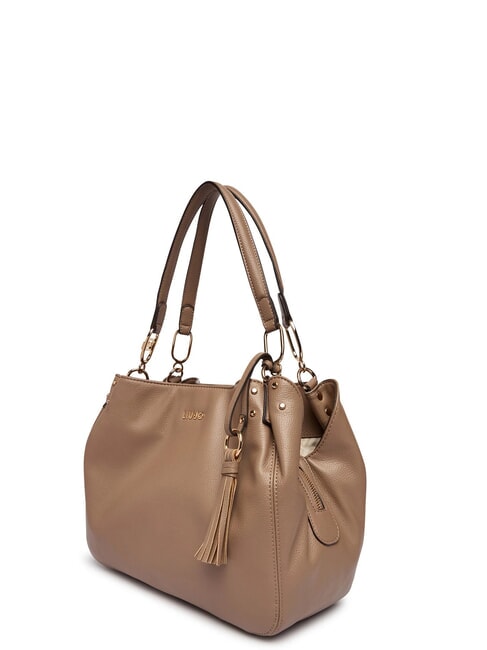 CIRRY Bolso de hombro, doble asa moca - Bolsos Mujer