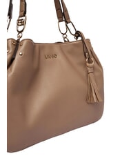 LIUJO CIRRY Bolso de hombro, doble asa moca - Bolsos Mujer - 5