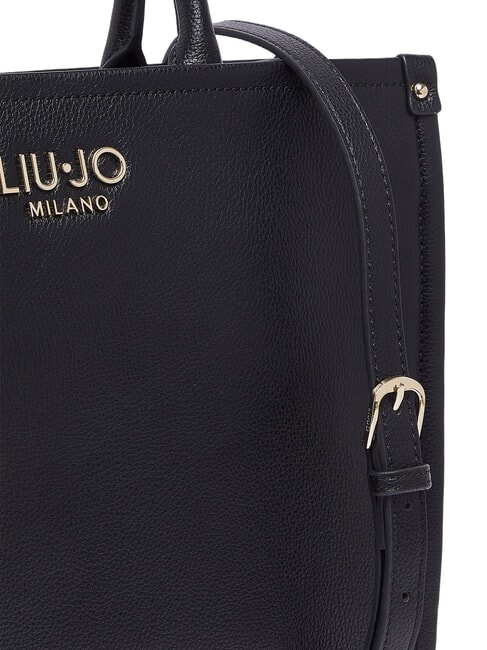 RIDHI Bolso mediano con charm NEGRO - Bolsos Mujer