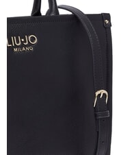 LIUJO RIDHI Bolso mediano con charm NEGRO - Bolsos Mujer - 5