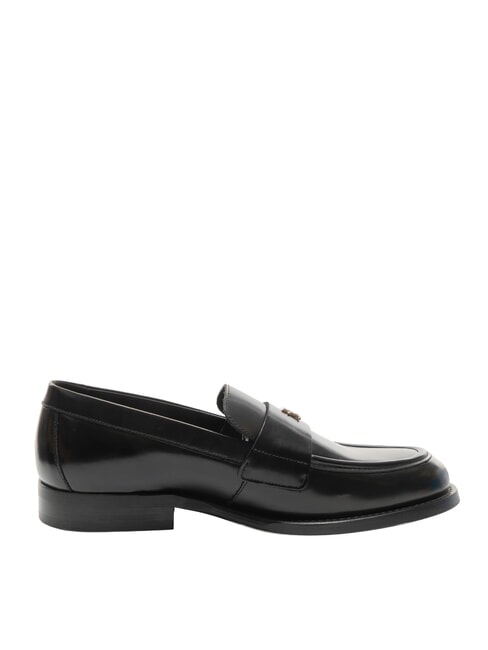 PARTY mocasines de cuero negro - Zapatos Mujer