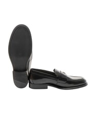 TOMMY HILFIGER PARTY mocasines de cuero negro - Zapatos Mujer - 5