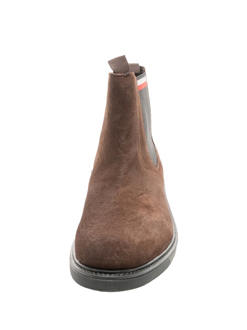 HILFIGER OUTDOOR Botines de ante marr&oacute;n - Zapatos Hombre