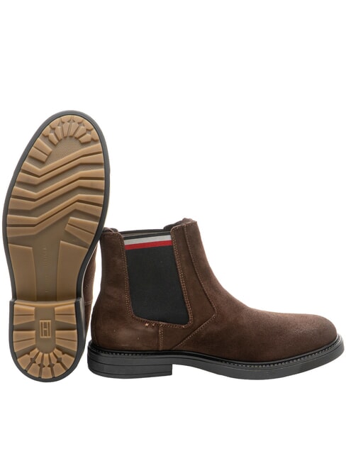 HILFIGER OUTDOOR Botines de ante marr&oacute;n - Zapatos Hombre