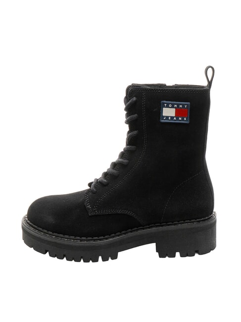 TJW Anfibios de cuero negro - Zapatos Mujer
