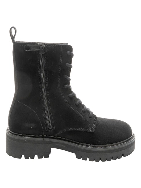 TJW Anfibios de cuero negro - Zapatos Mujer