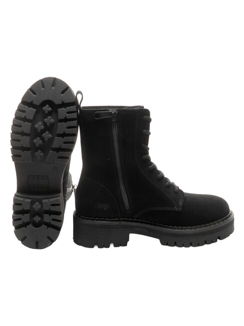TJW Anfibios de cuero negro - Zapatos Mujer