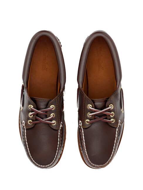 AUTHENTIC BOAT Zapatos de cuero marr&oacute;n - Zapatos Mujer