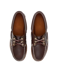 TIMBERLAND AUTHENTIC BOAT Zapatos de cuero marr&oacute;n - Zapatos Mujer - 4