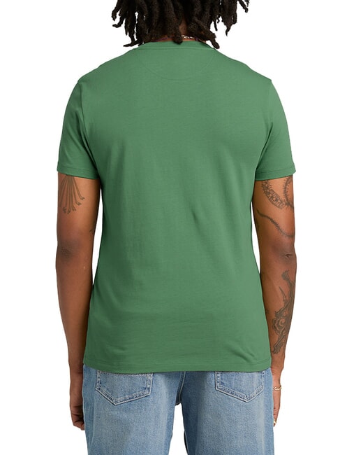SS DUNRIVER CREW Camiseta de algod&oacute;n verde medio - camiseta