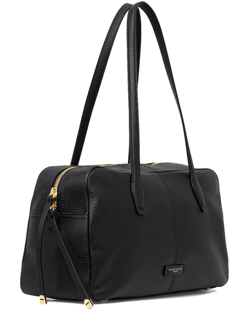 ARYNA Bolso de hombro de piel negro - Bolsos Mujer