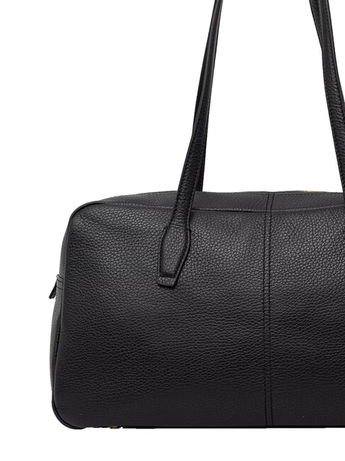 ARYNA Bolso de hombro de piel negro - Bolsos Mujer