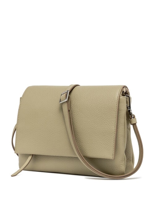 THREE Bolso bandolera, en piel. sauce - Bolsos Mujer