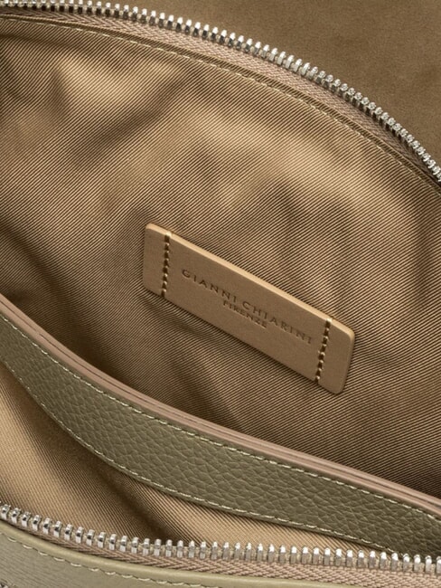 THREE Bolso bandolera, en piel. sauce - Bolsos Mujer