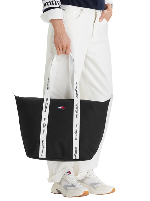 TJ ESS DAILY Bolsa de la compra negro - Bolsos Mujer