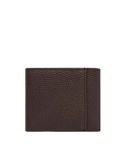 CALVIN KLEIN FOIL EMBOSSED Cartera de cuero para hombre ck marr&oacute;n oscuro - Carteras Hombre - 3