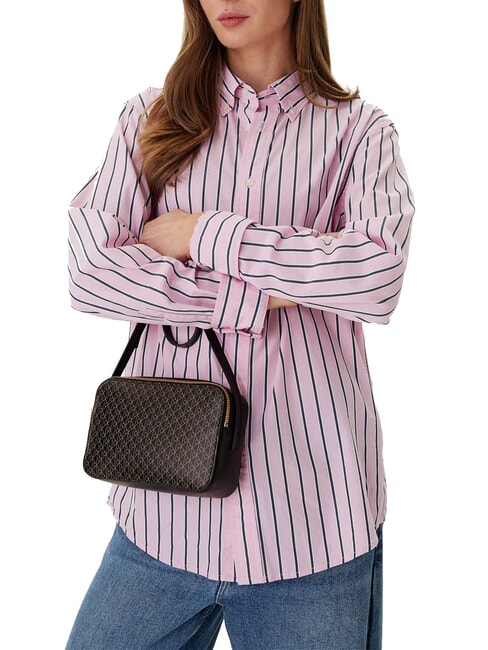 COATED EMBLEM Mini bolso de hombro aop negro - Bolsos Mujer