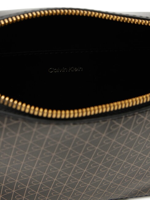 COATED EMBLEM Mini bolso de hombro aop negro - Bolsos Mujer