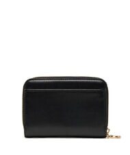 CALVIN KLEIN HARDWARE MONOGRAM Cartera de cuero En negro - Carteras Mujer - 4