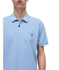 NAPAPIJRI ELBAS JERSEY Polo de algod&oacute;n Micrologist brillante/petunia - camisa polo - 3