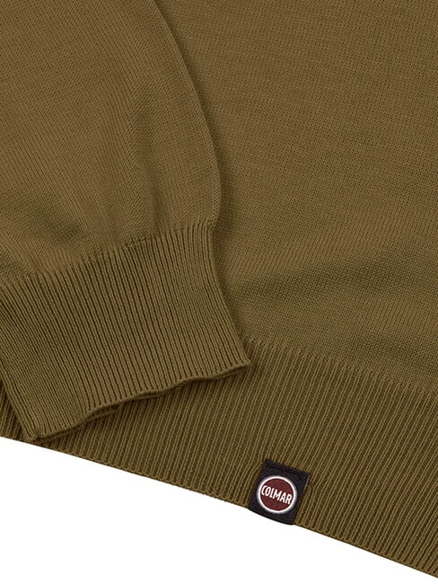 ORIGINALS EXPLORING Su&eacute;ter de cuello redondo de algod&oacute;n soldado - Su&eacute;teres de los hombres