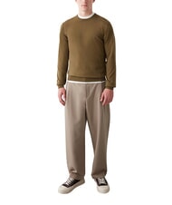 COLMAR ORIGINALS EXPLORING Su&eacute;ter de cuello redondo de algod&oacute;n soldado - Su&eacute;teres de los hombres - 3