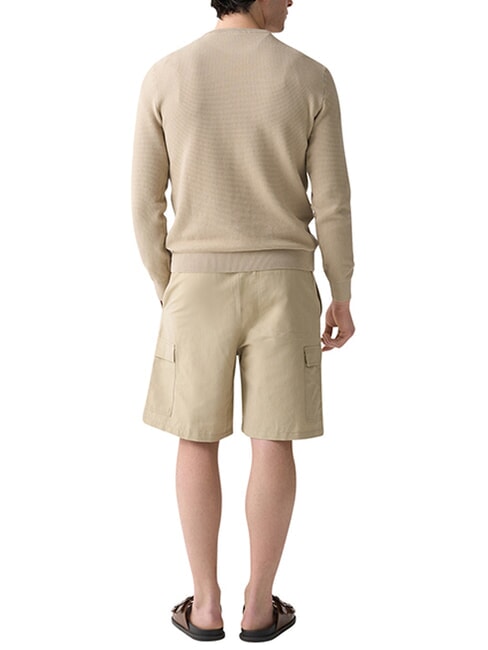 ORIGINALS BAFFLE Su&eacute;ter de cuello redondo de algod&oacute;n yute - Su&eacute;teres de los hombres