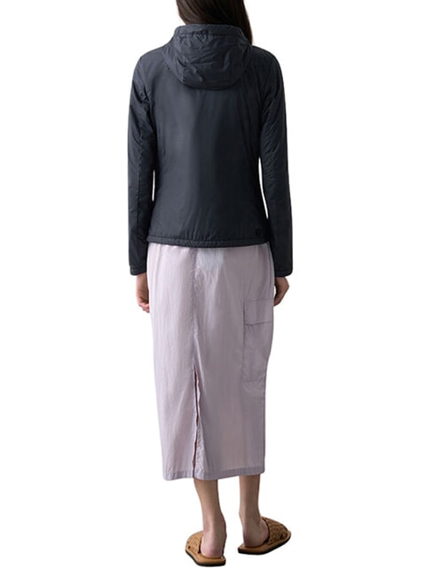 ORIGINALS FULLSTOP Edred&oacute;n relleno de plum&oacute;n negro - Chaquetas de plumas de mujer