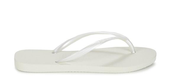 Chanclas SLIM blanco - Zapatos Mujer