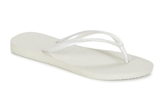 Chanclas SLIM blanco - Zapatos Mujer