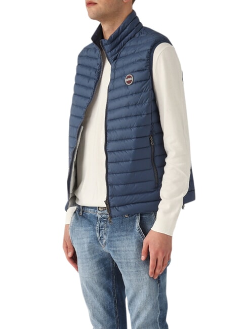 REPUNK Chaqueta de plumas sin mangas azul oscuro - Chaquetas sin mangas para hombre.