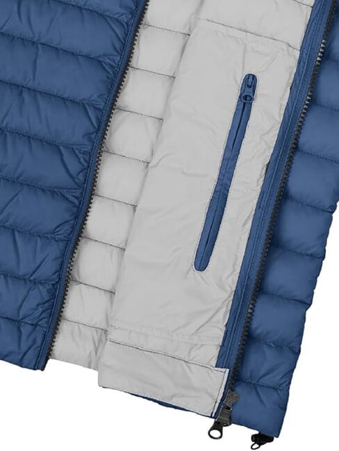 REPUNK Chaqueta de plumas sin mangas azul oscuro - Chaquetas sin mangas para hombre.