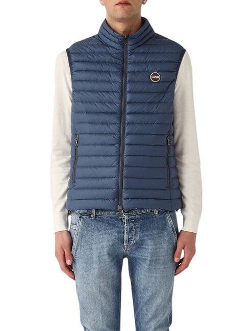 REPUNK Chaqueta de plumas sin mangas azul oscuro - Chaquetas sin mangas para hombre.